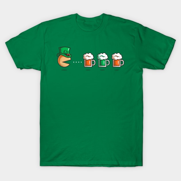 St. PAC-Trick's Day T-Shirt by krisren28